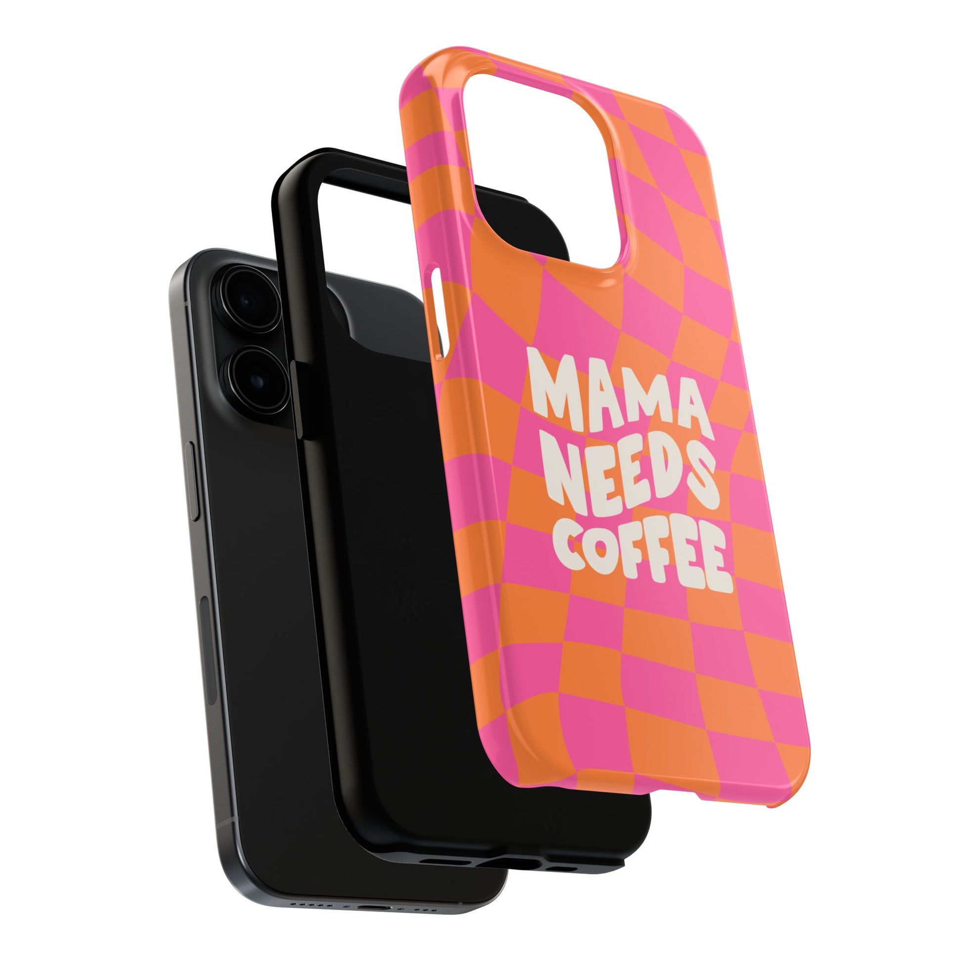 Mama Needs Coffee Funny Tough Phone Case - Paragon Prints