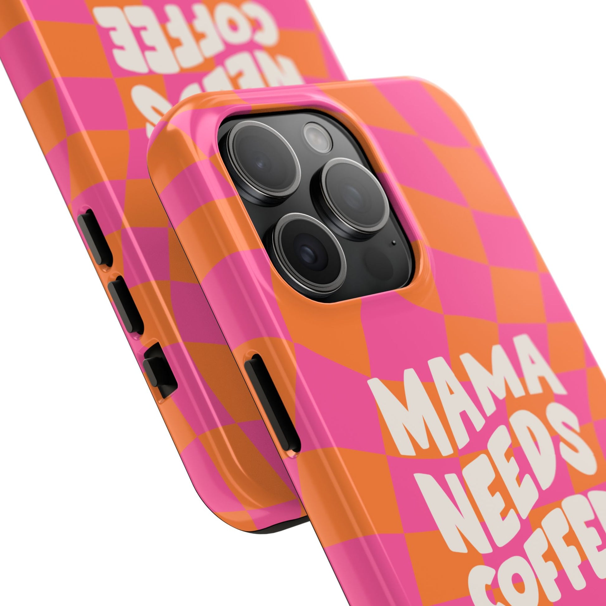 Mama Needs Coffee Funny Tough Phone Case - Paragon Prints