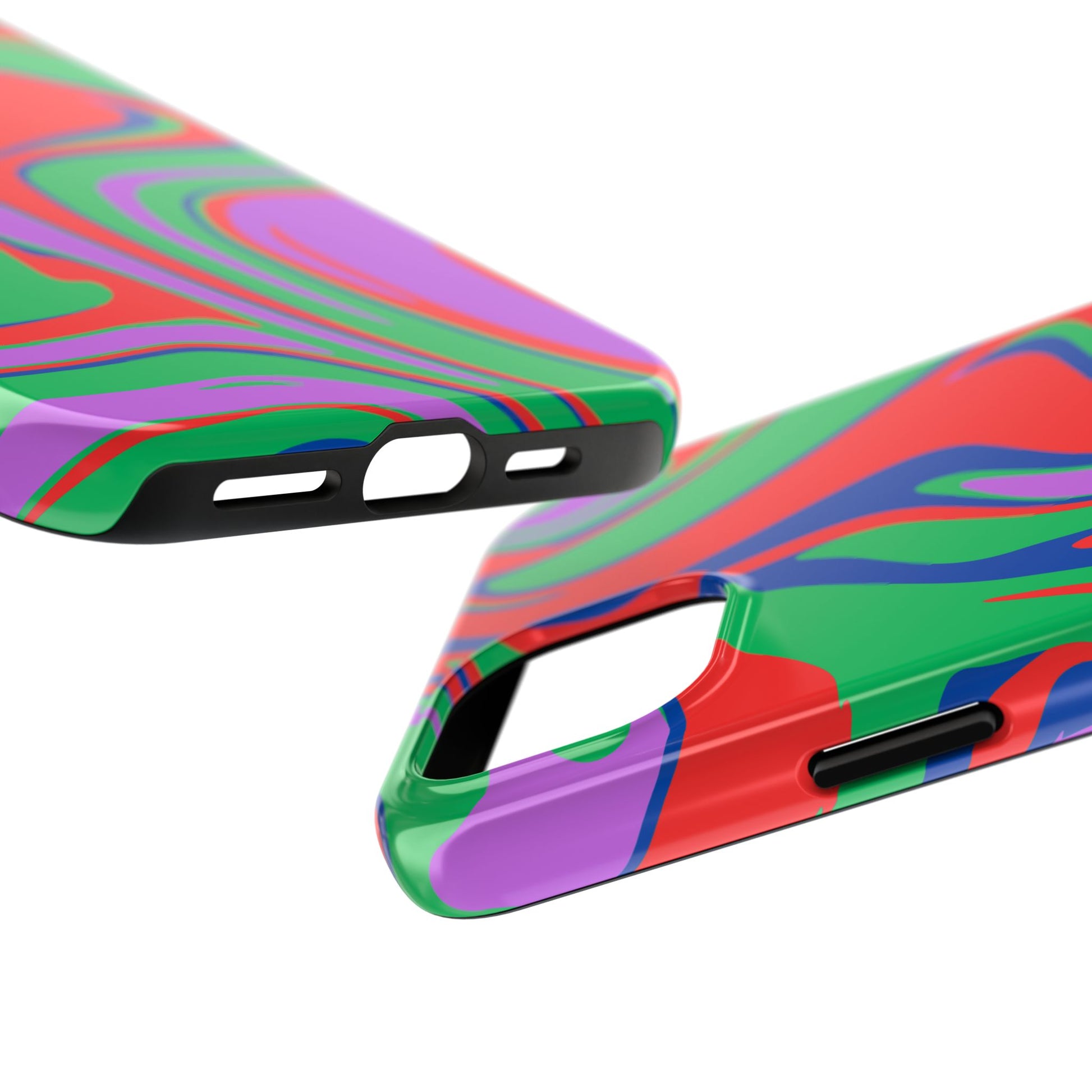 Colorful Zebra Print Phone Case with Bold Design - Paragon Prints