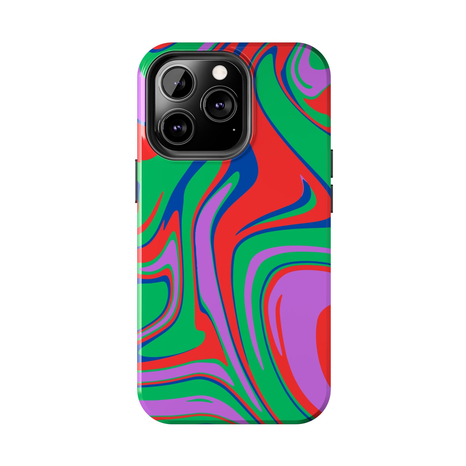 Colorful Zebra Print Phone Case with Bold Design - Paragon Prints