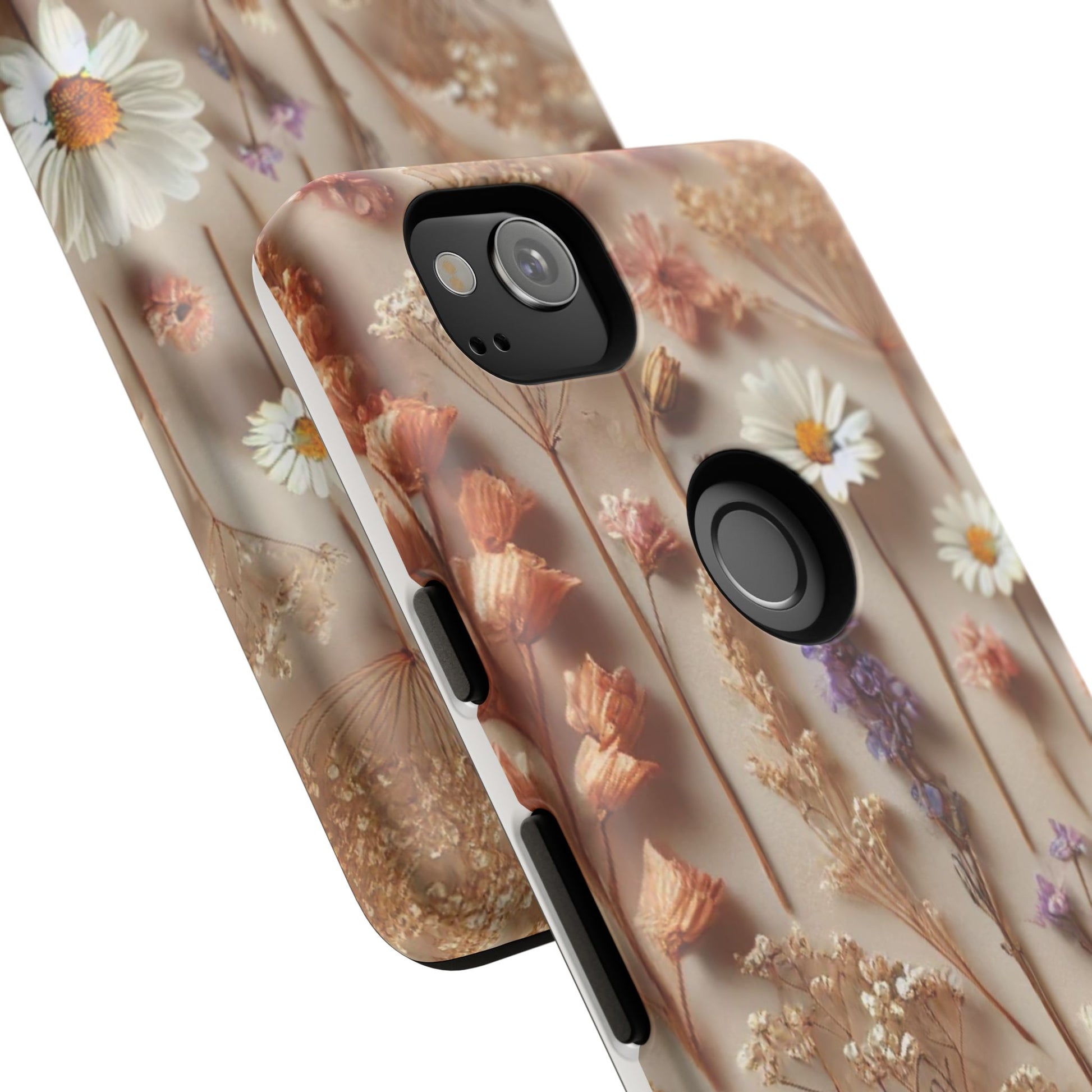 Aesthetic Pressed Flower Floral Design Phone Cover - Paragon Prints