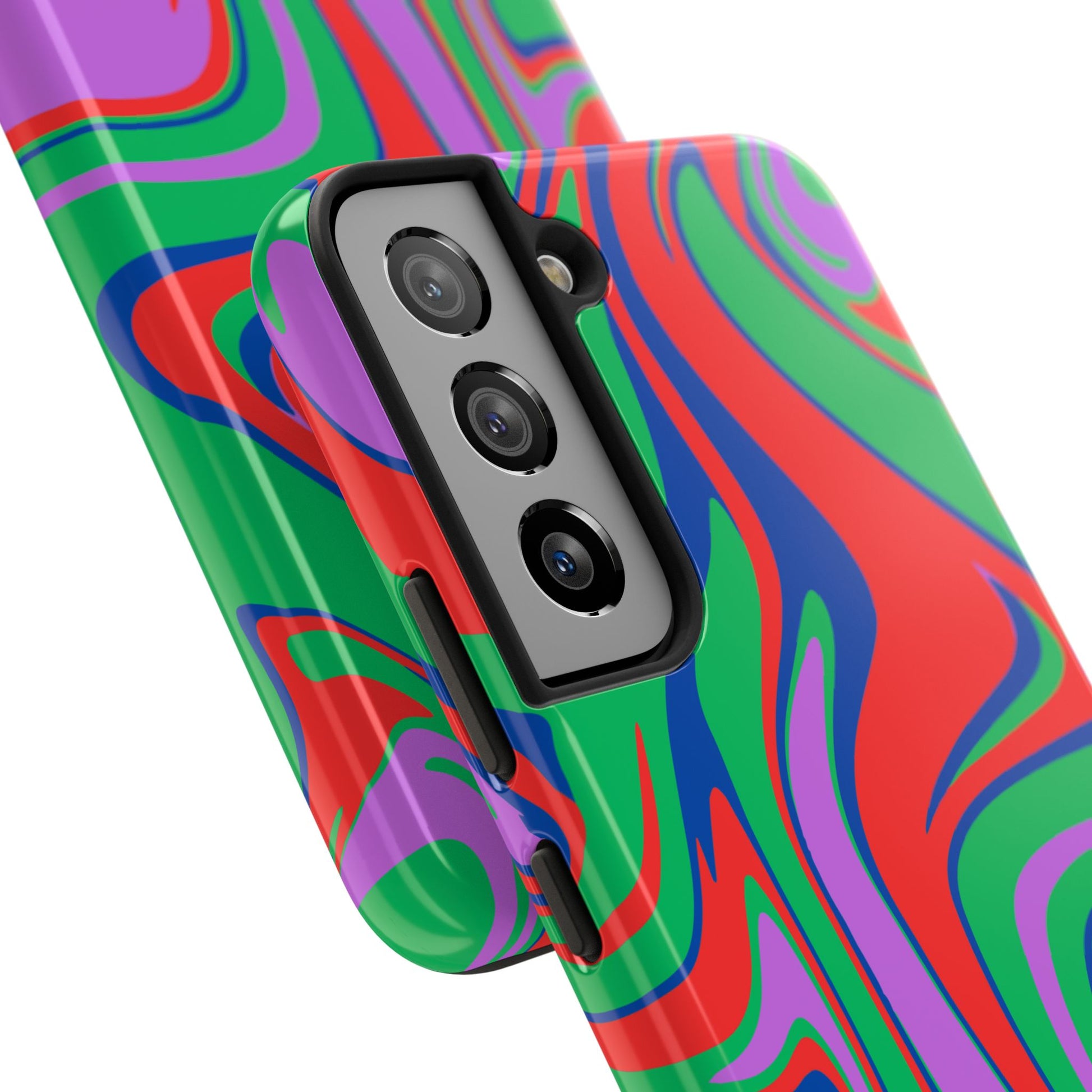 Colorful Zebra Print Phone Case with Bold Design - Paragon Prints