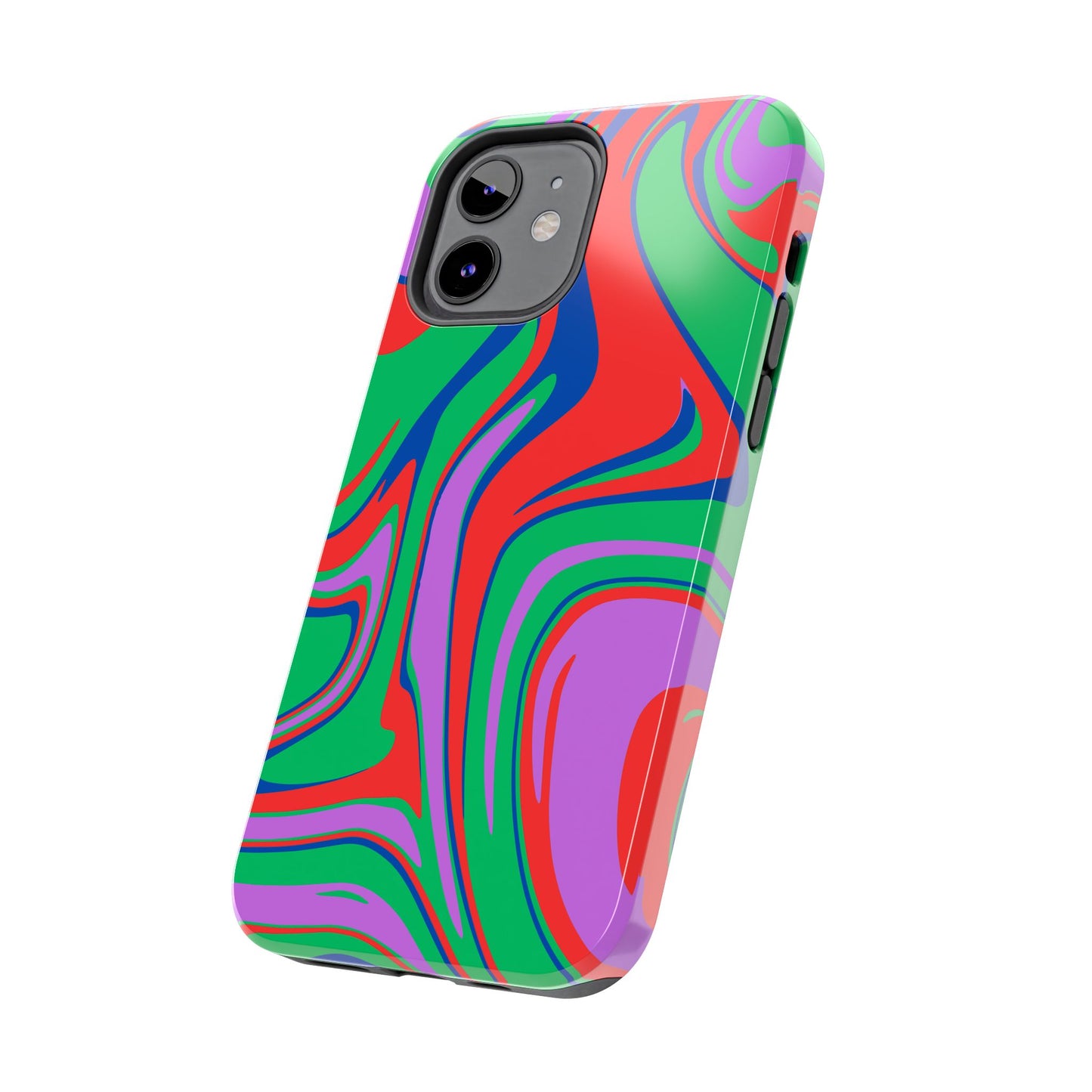 Colorful Zebra Print Phone Case with Bold Design - Paragon Prints