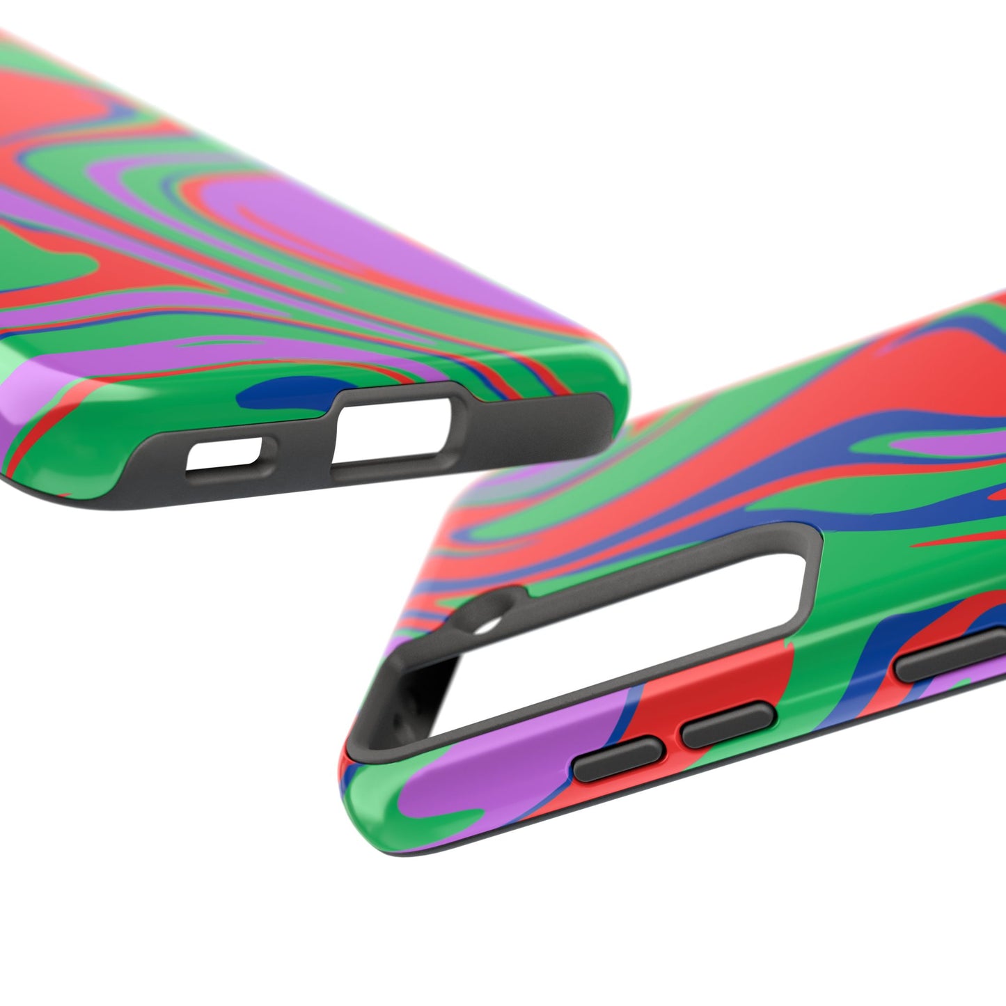 Colorful Zebra Print Phone Case with Bold Design - Paragon Prints