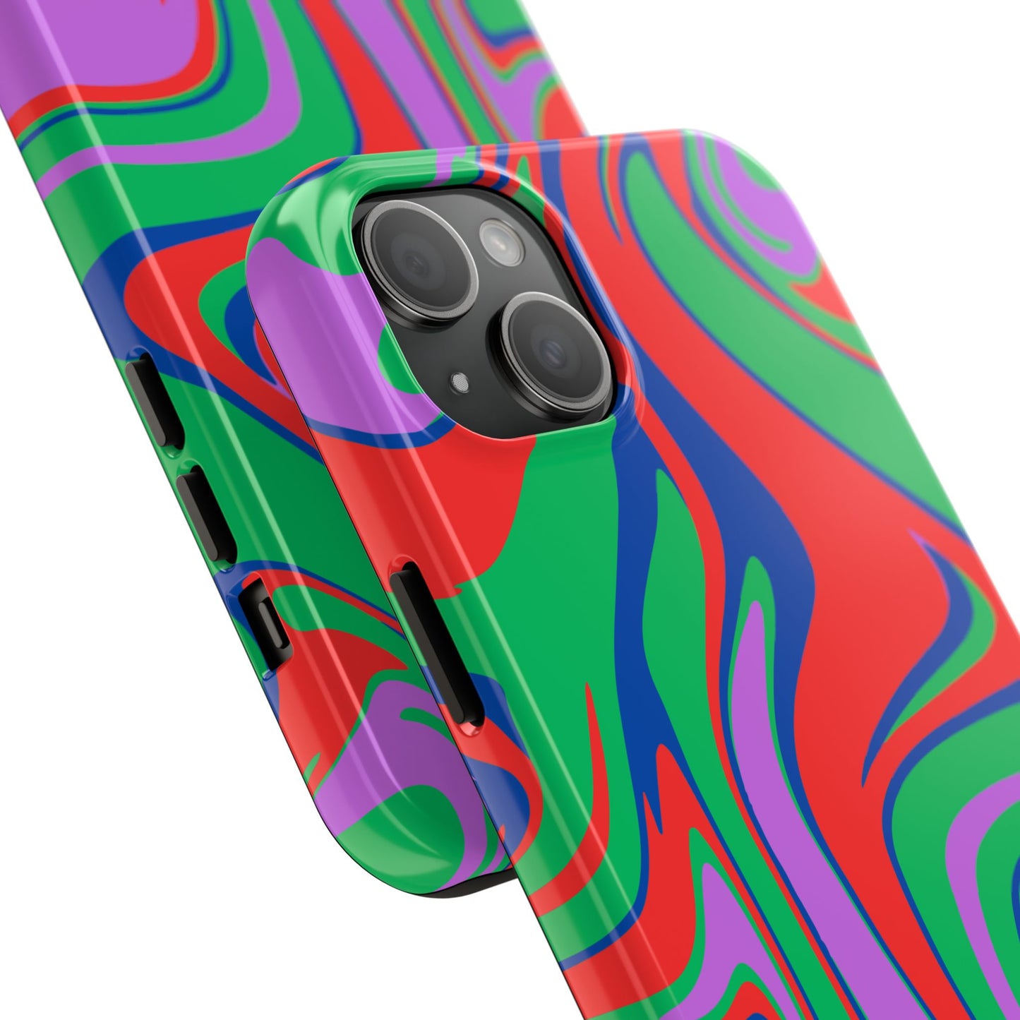 Colorful Zebra Print Phone Case with Bold Design - Paragon Prints