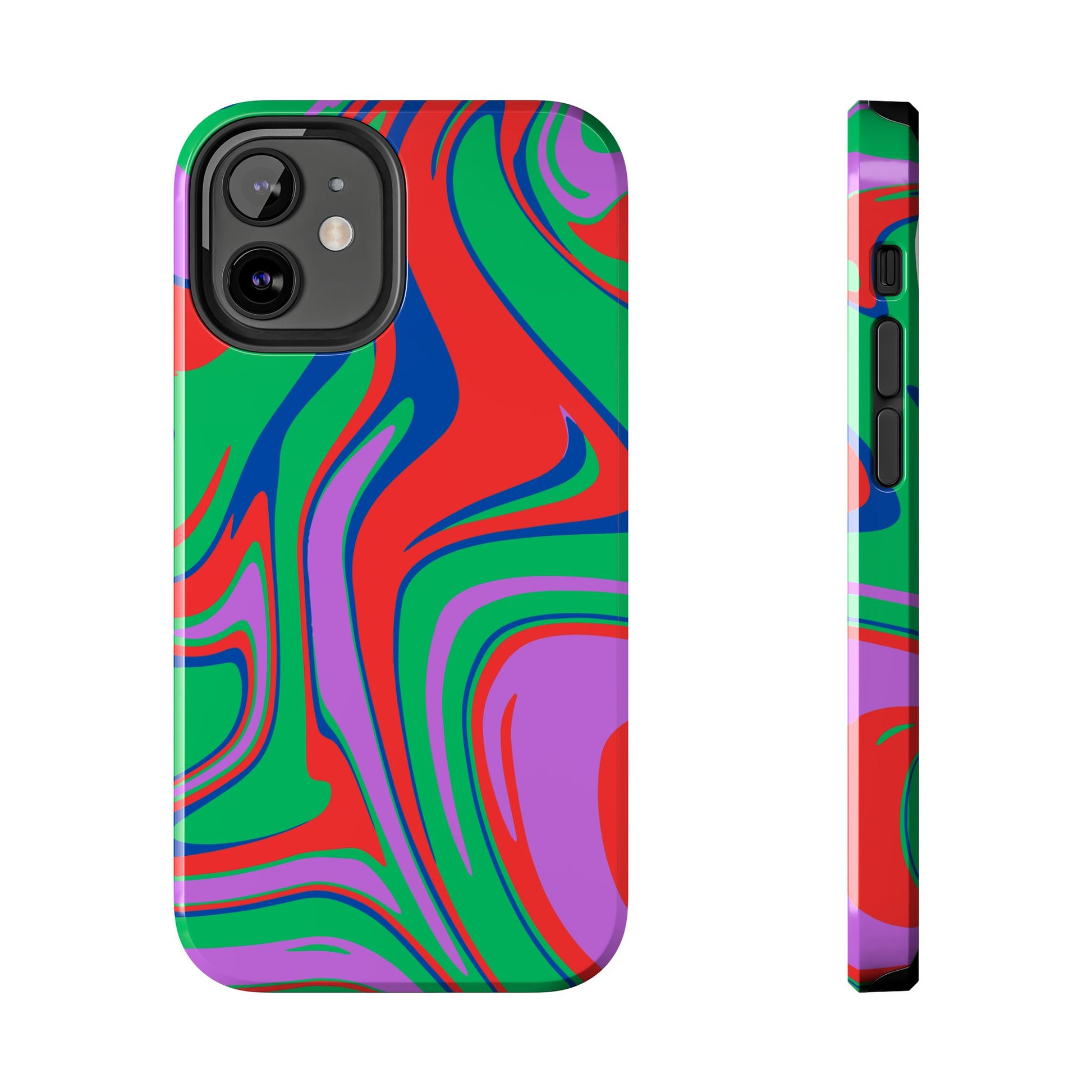 The Colorful Zebra Print Phone Case with Bold Design is an impact-resistant case that covers the back and sides, giving your iPhone or Samsung a vibrant, eye-catching look while providing sturdy protection.